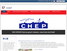 Tablet Screenshot of chepinc.org